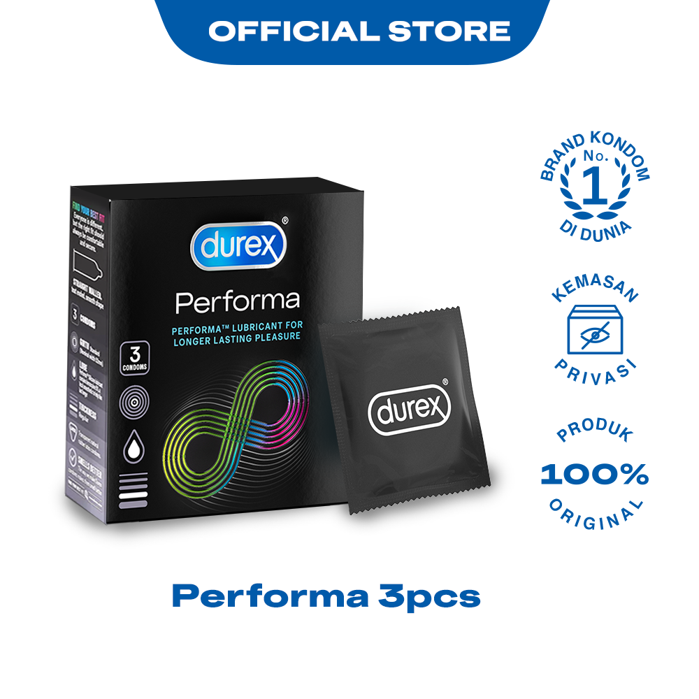 Durex Performa 3s - Kondom Aman Pria - 1