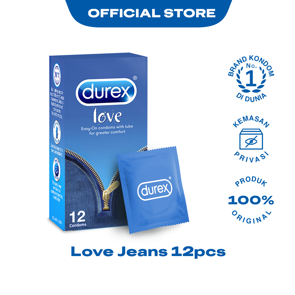 Kondom Durex Love Jeans 12s - 1