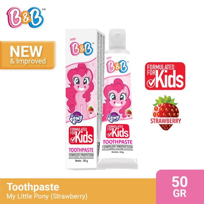 B&B Toothpaste My Litte Pony Strawberry 50 gr - 1