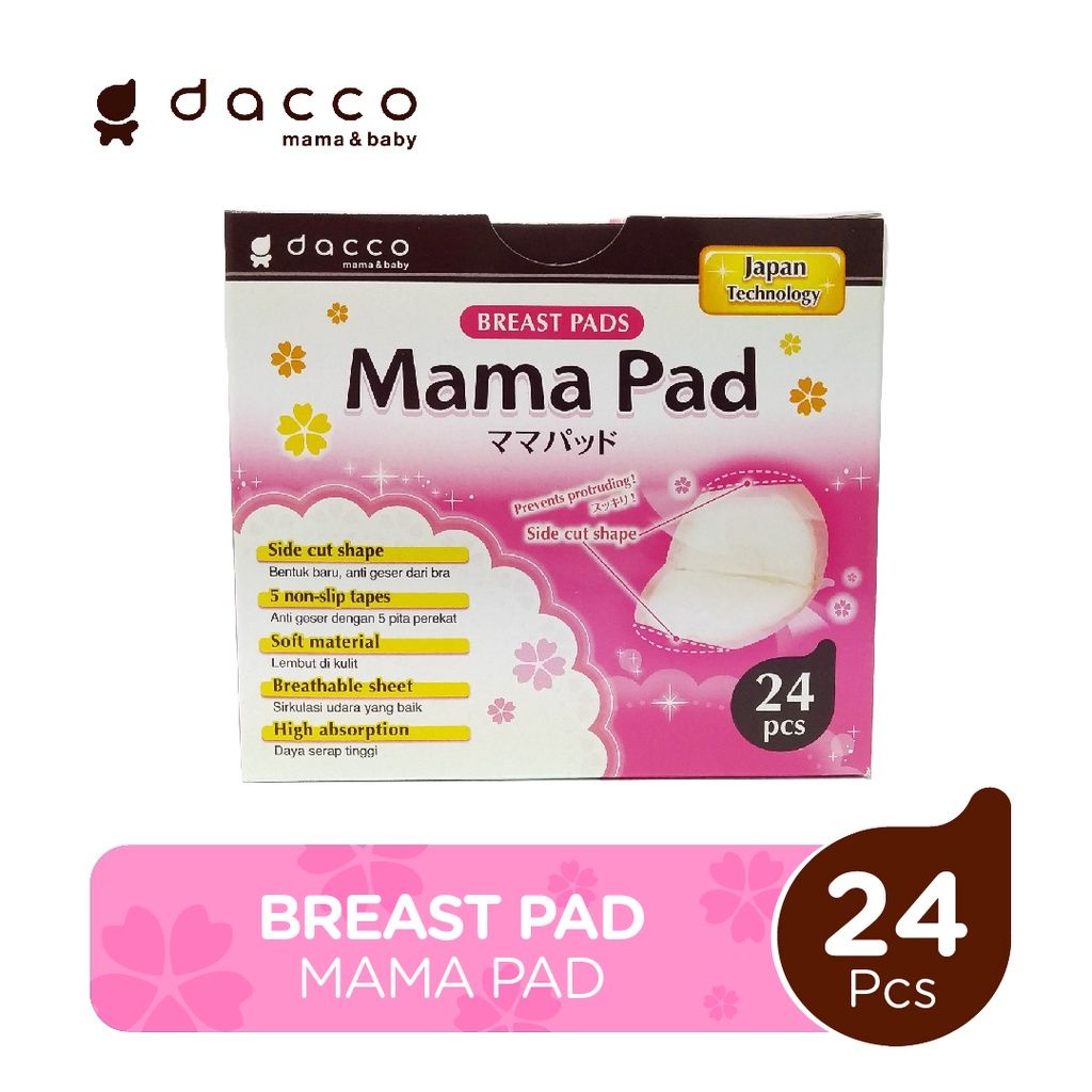 Dacco Mama Pad Flower 3D Isi 24pcs - Breast Pad - 4