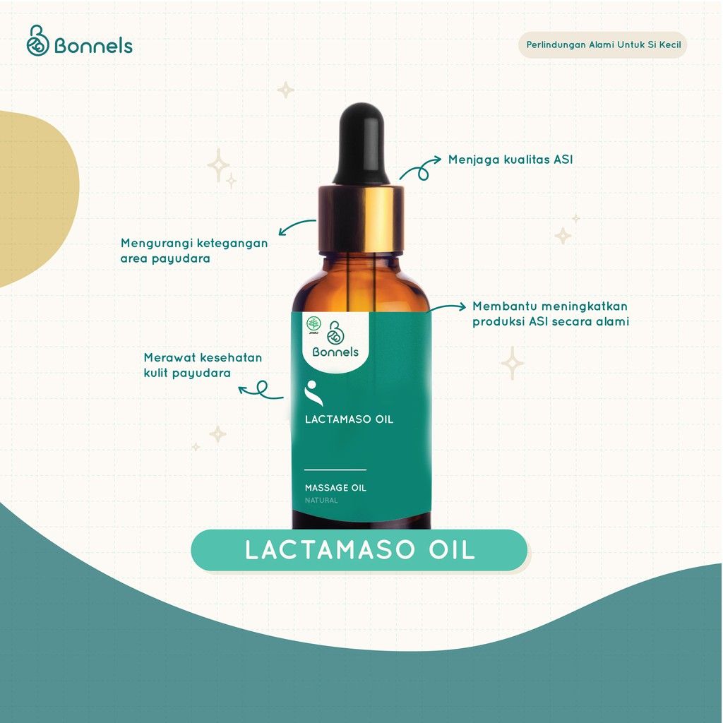 Bonnels Lactamaso Massage Oil - 3