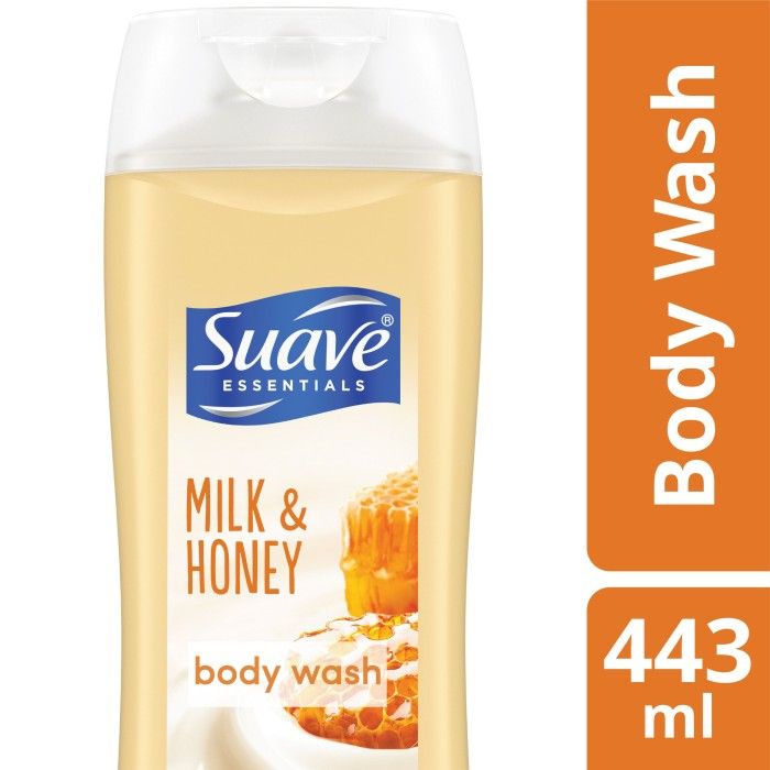 Suave Essentials Body Wash Milk & Honey 443ml - 1