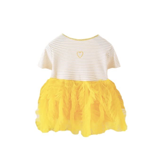Alice Tutu Dress Terusan Bayi - Kuning 9-1 - 1