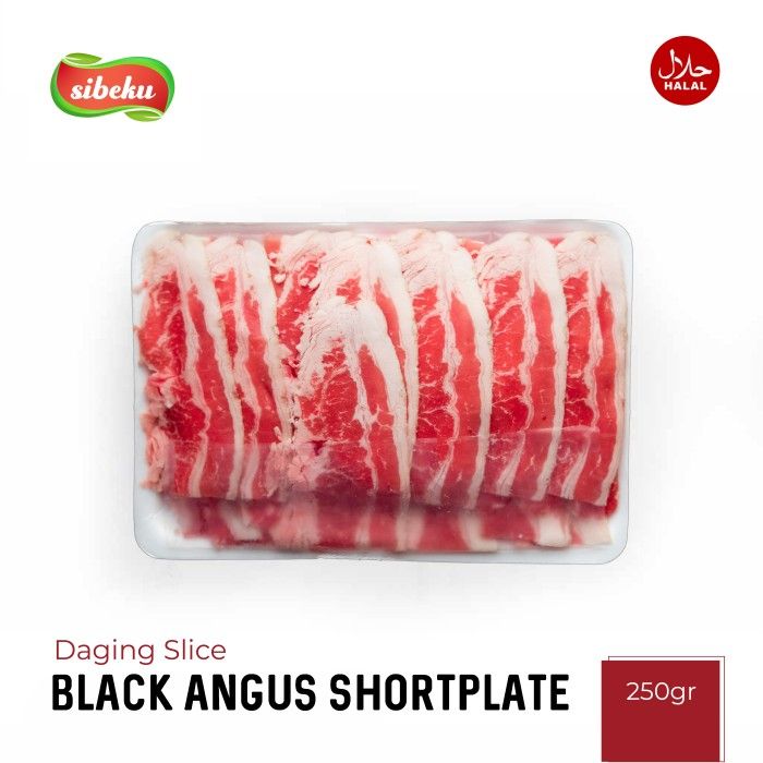 Daging Sapi Beef black angus ShortPlate Halal 250 gr US - Sibeku - 2