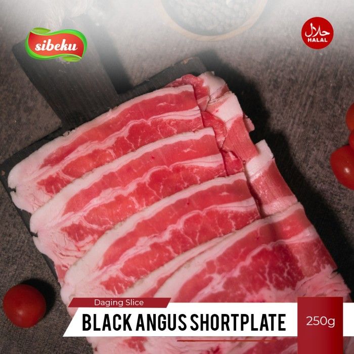 Daging Sapi Beef black angus ShortPlate Halal 250 gr US - Sibeku - 5