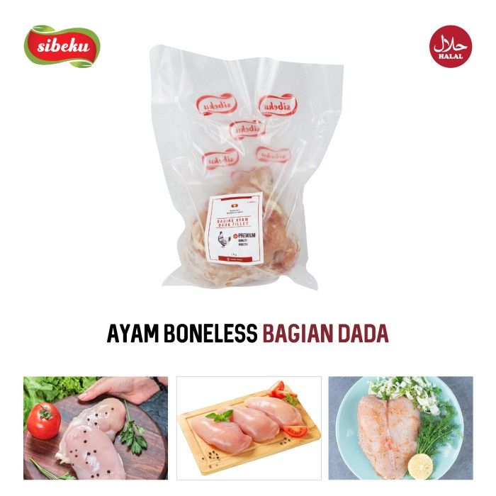 Daging Ayam Boneless Dada 1 Kg - 3