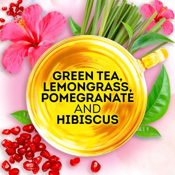 Lipton Tea Delight Green Tea Lemongrass, Pomegranate & Hibicus Isi 15 - 1