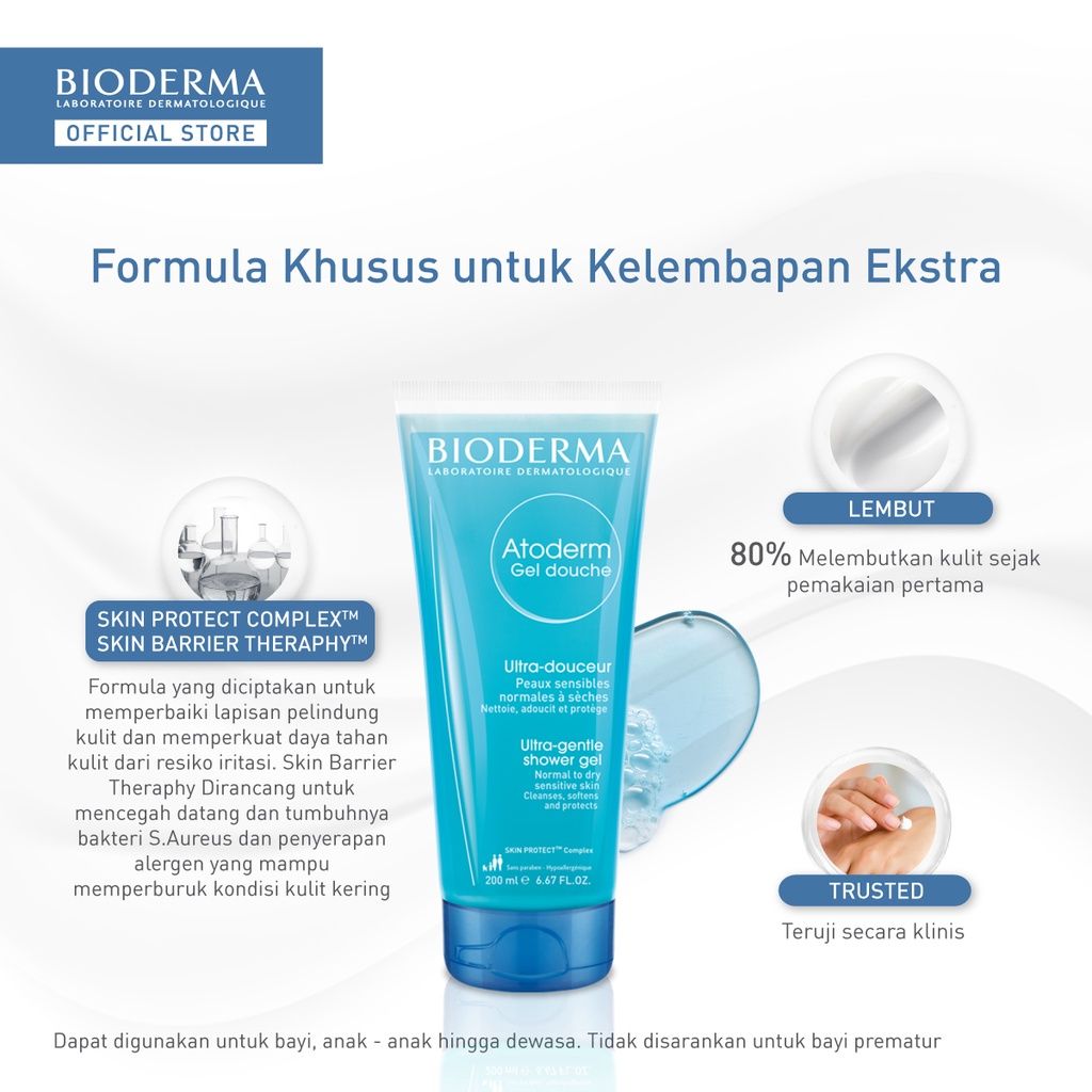 Bioderma Atoderm Normal / Dry Skin Action Pack Large - 4