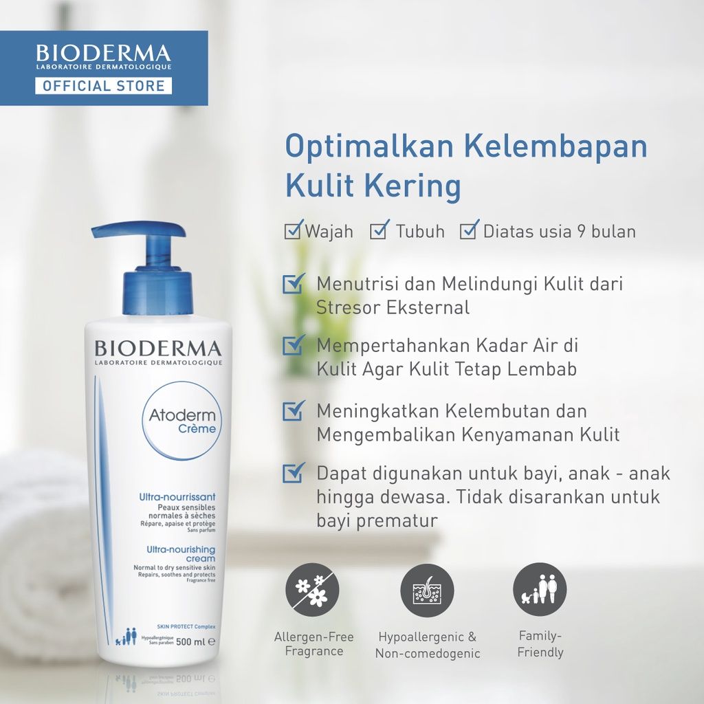Bioderma Atoderm Normal / Dry Skin Action Pack Large - 3
