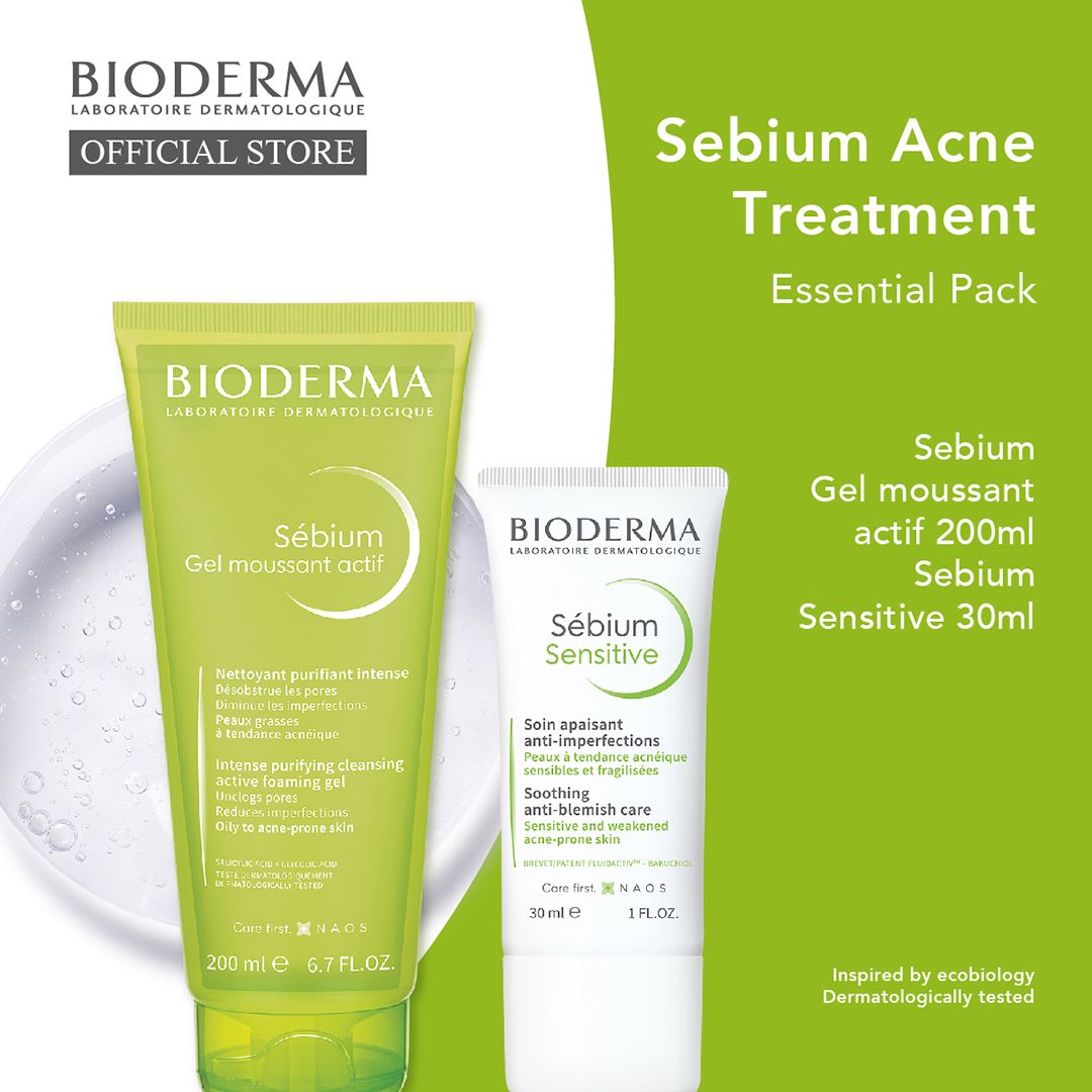 Bioderma Sebium Acne Treatment Essential Pack - 1