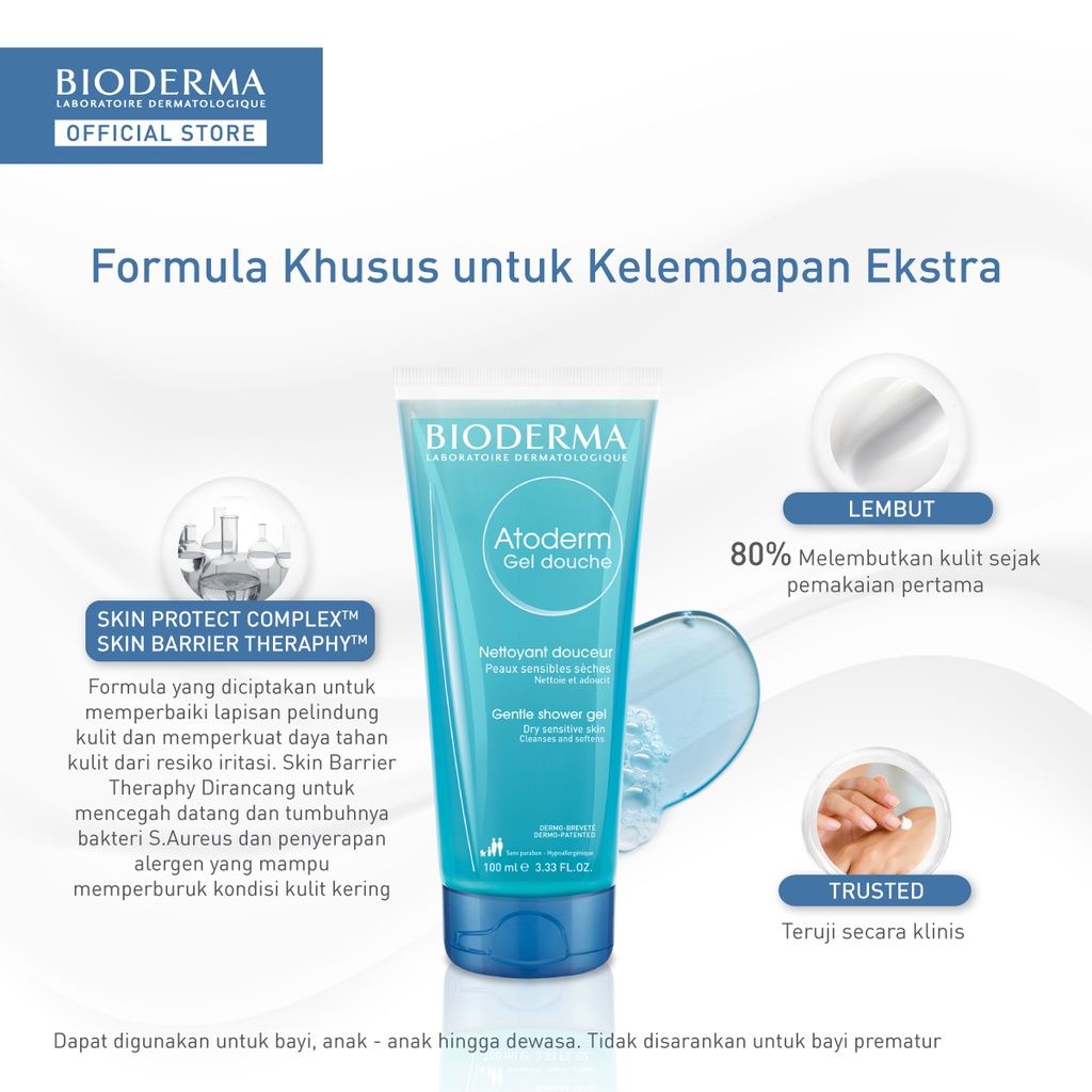 Bioderma Atoderm Normal / Dry Skin Action Pack Small - 4