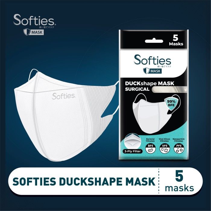 Softies Duckshape Mask Surgical 5s - 2