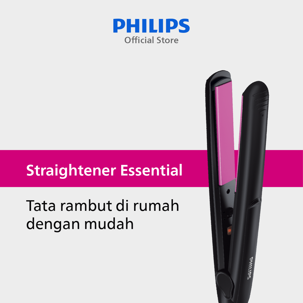 Philips Hair Straightener General HP8401/00 Catokan Pelurus Rambut - 1