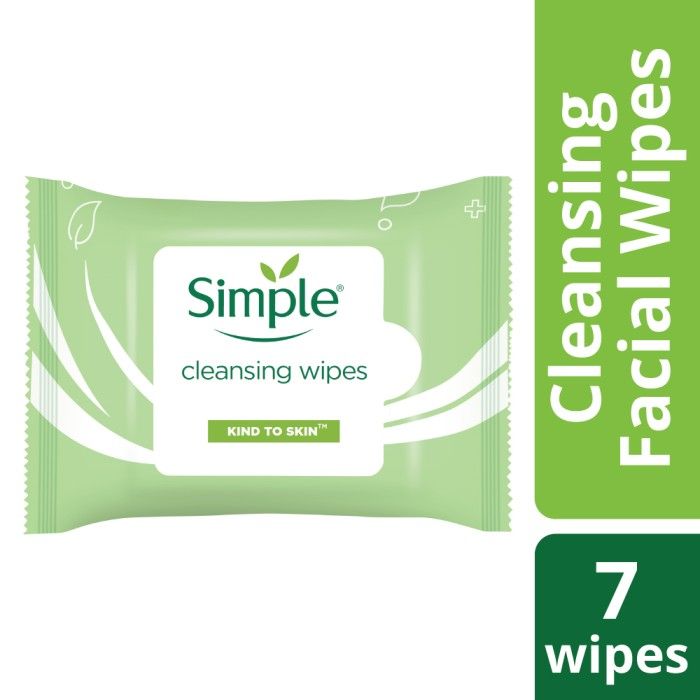 Simple Kind To Skin Cleansing Facial Wipes 7s - 1