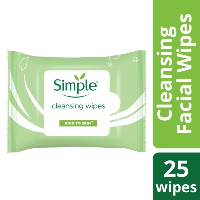 Simple Kind To Skin Micellar Cleansing Wipes 25s - 1