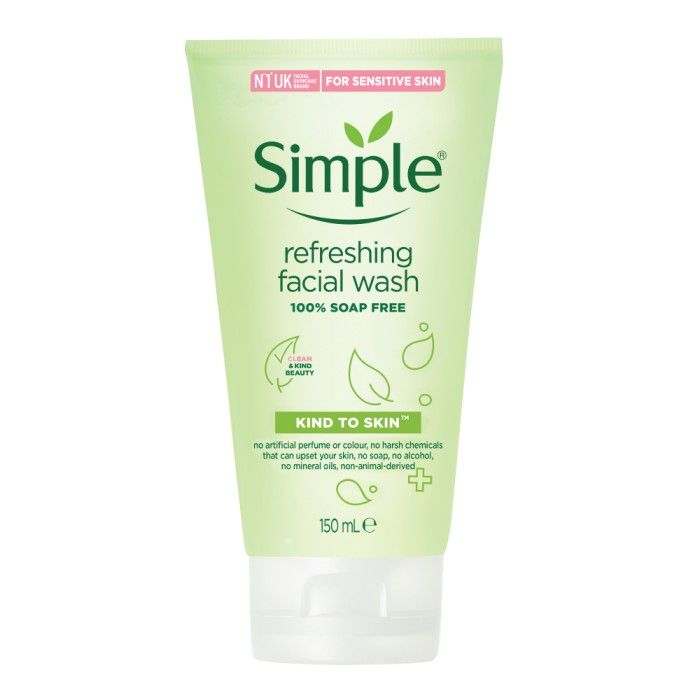 Simple Kind To Skin Refreshing Facial Wash 150Ml - 2