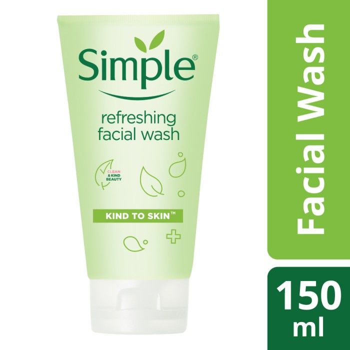 Simple Kind To Skin Refreshing Facial Wash 150Ml - 1