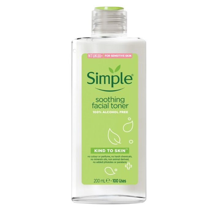 Simple Kind To Skin Soothing Facial Toner 200Ml - 2
