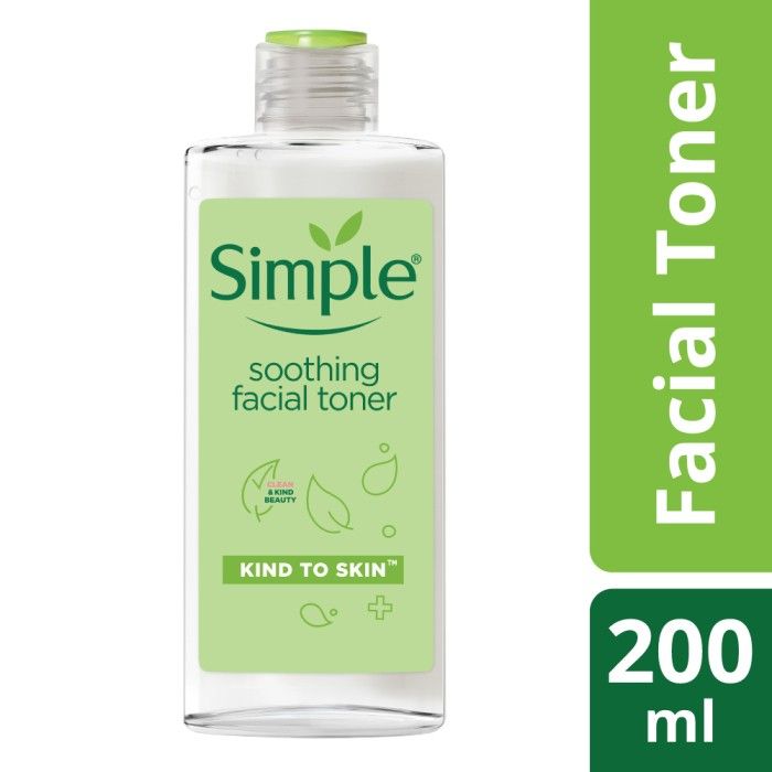Simple Kind To Skin Soothing Facial Toner 200Ml - 1