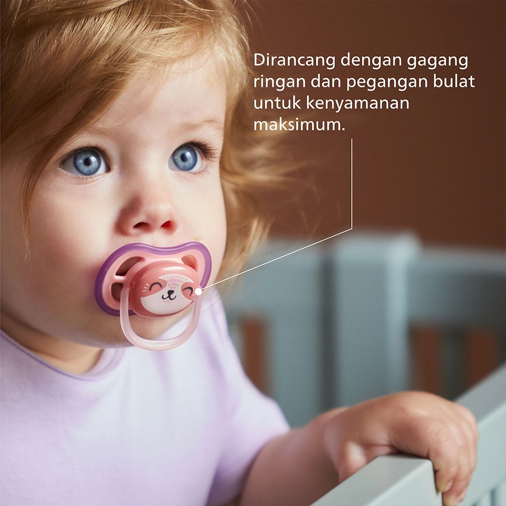 Philips Avent Soother Ultra Air 18m+ SCF349/13 Pacifer Empeng Dot Bayi - 3