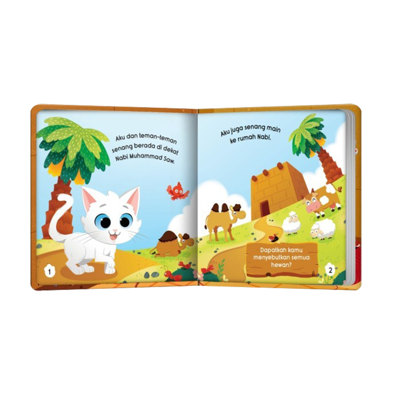 Buku Kisah Nabi Muhammad SAW: Penyayang Kucing - 3