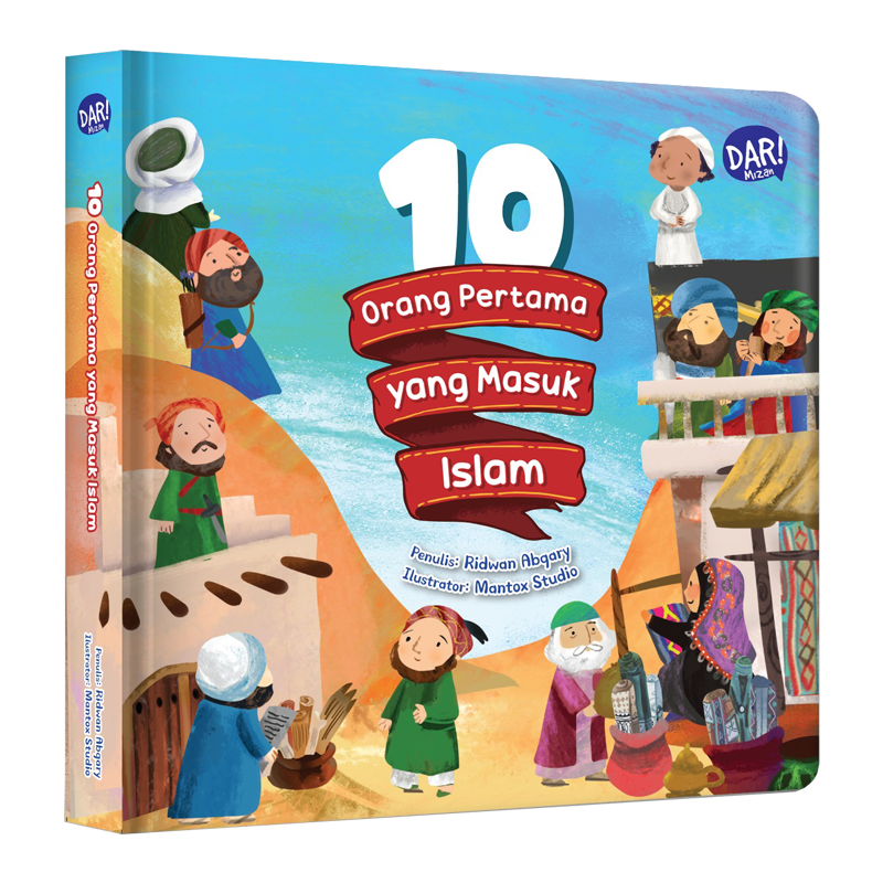 Buku 10 Orang Pertama yang Masuk Islam (Boardbook) - 1