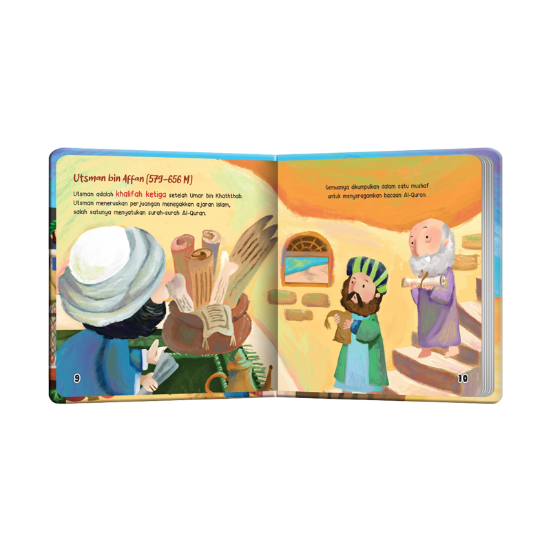 Buku 10 Orang Pertama yang Masuk Islam (Boardbook) - 2