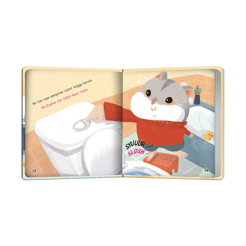 Buku Seri SCB: Aku ingin ke Toilet (Bilingual Boardbook) - 2