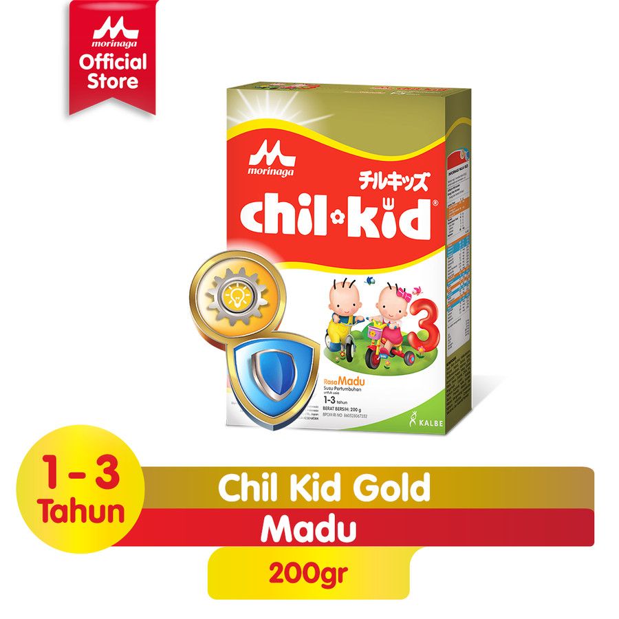Morinaga Chil Kid Gold Madu 200g - Susu Pertumbuhan Anak Batita - 1