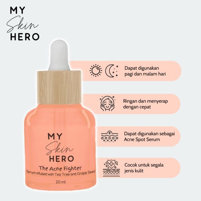 My Skin Hero - The Acne Fighter Serum - 5