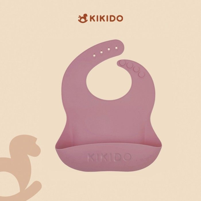 Kikido - Honey Bib Yam - Celemek Silikon - Alat Makan Bayi - 1