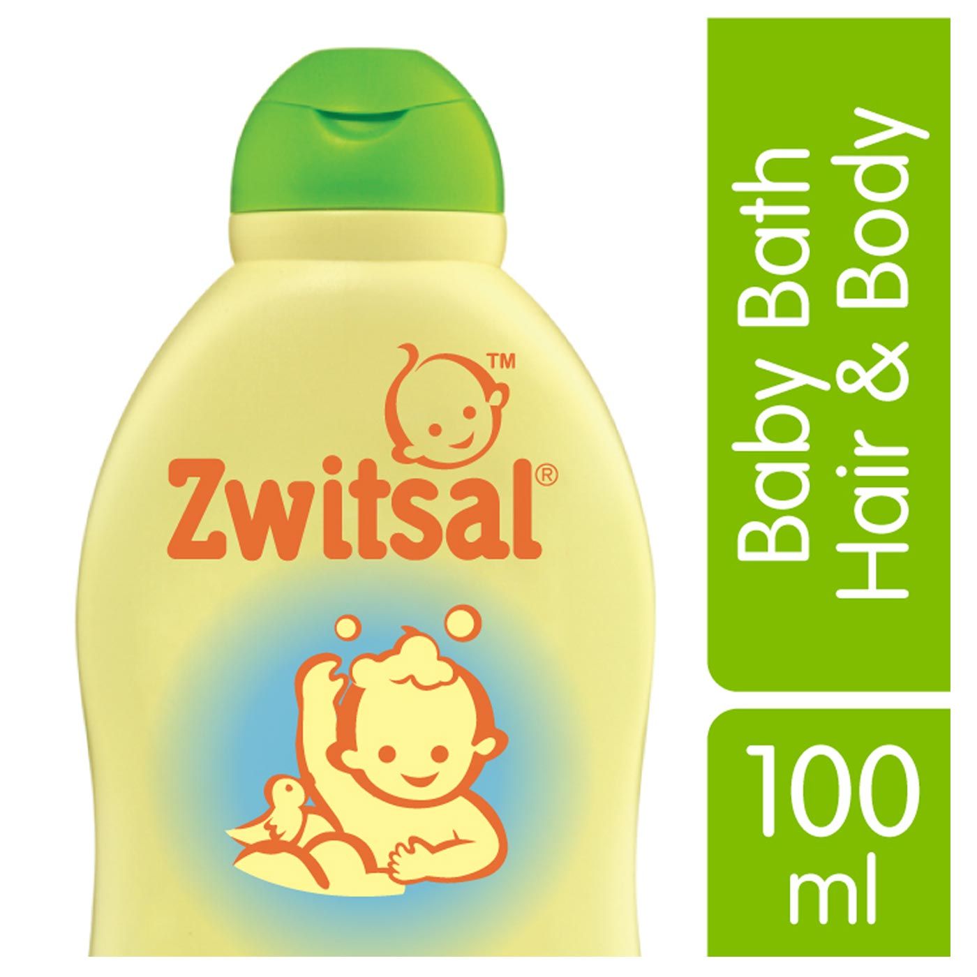 Zwitsal Natural Baby Bath 2in1 Hair & Body 100ml - 1