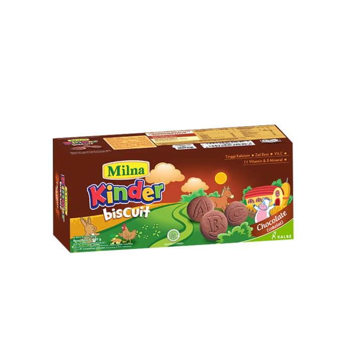 Milna Biskuit Cokelat 110G (5 Pack) - 3