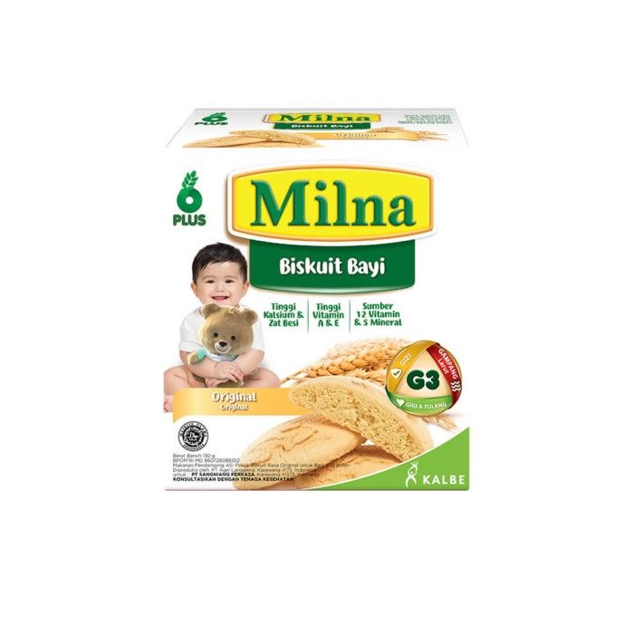 Milna Baby Biskuit Original 130 G (4 Pack) - 3