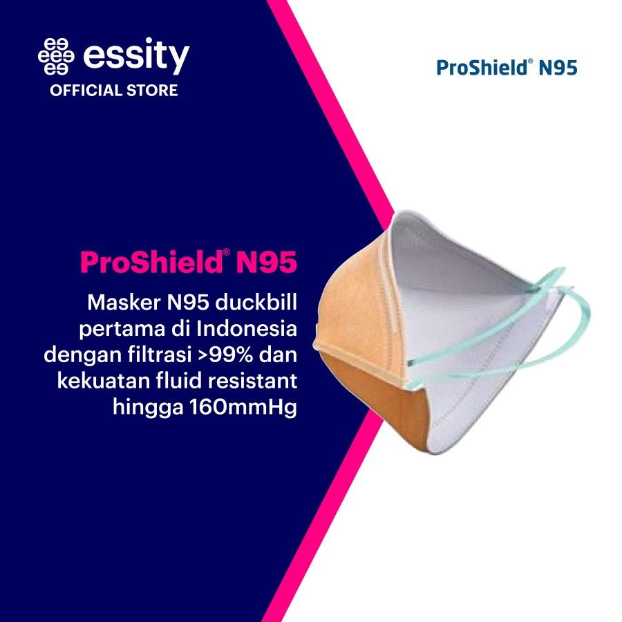 ProShield® N95 Medium - Masker N95 Respirator Duckbill - 3