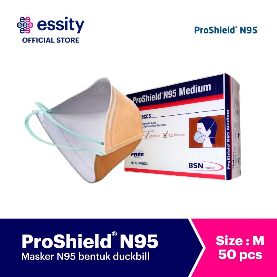ProShield® N95 Medium - Masker N95 Respirator Duckbill - 1