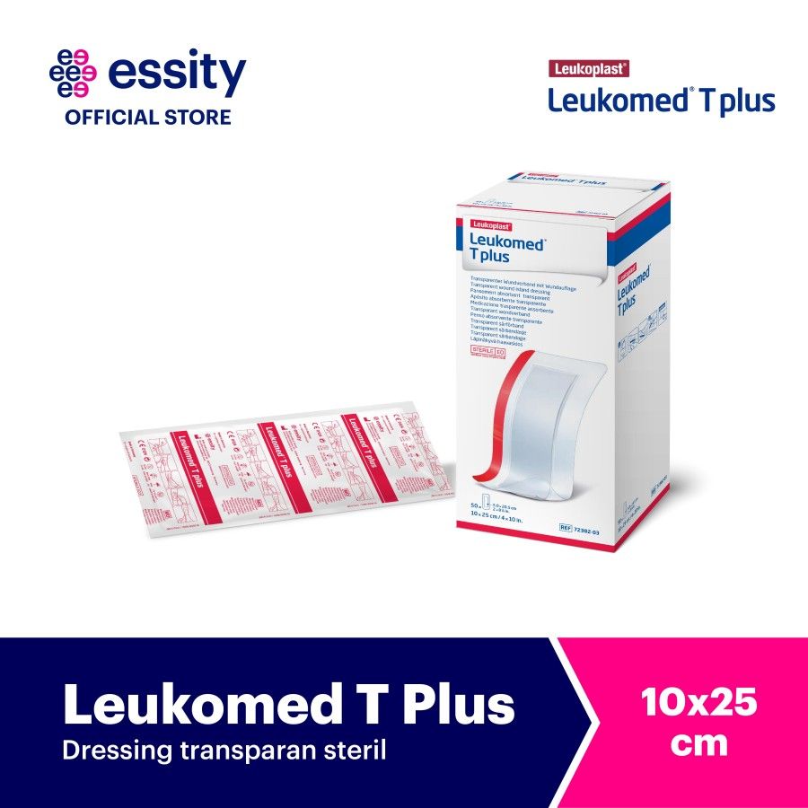 Leukomed T plus (pcs) Dressing Steril Transparan (pcs) 10cm x 25cm - 1