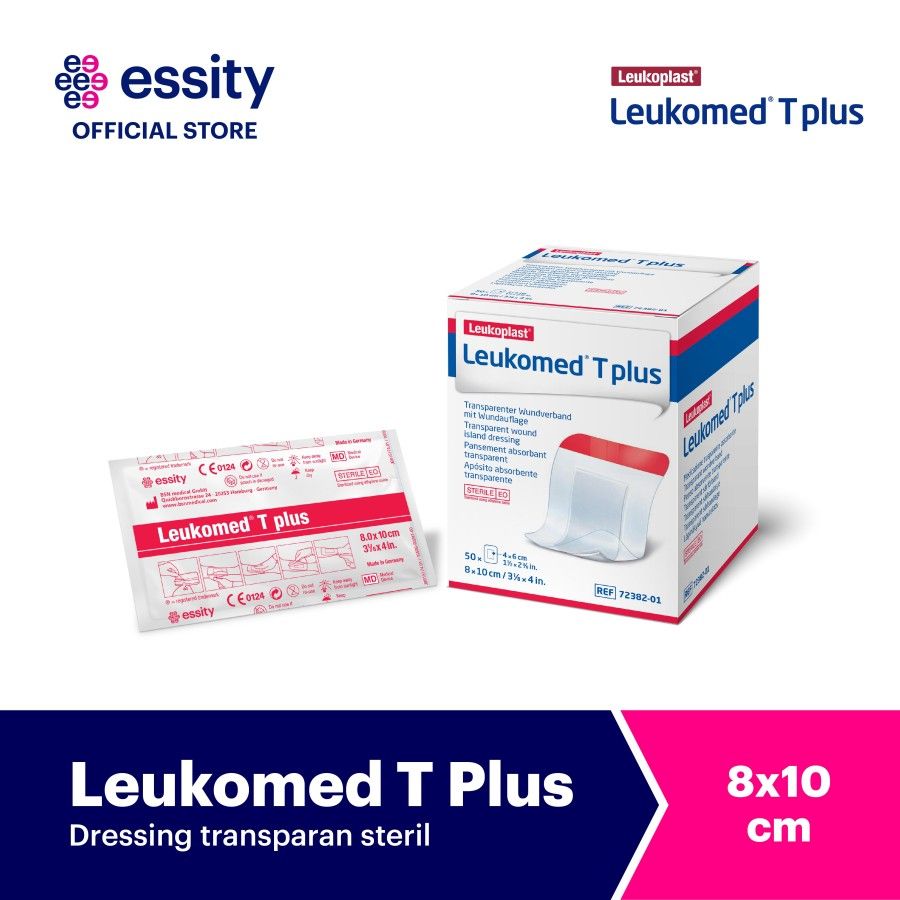 Leukomed T plus (pcs) Dressing Steril Transparan (pcs) 8cm x 10cm - 1