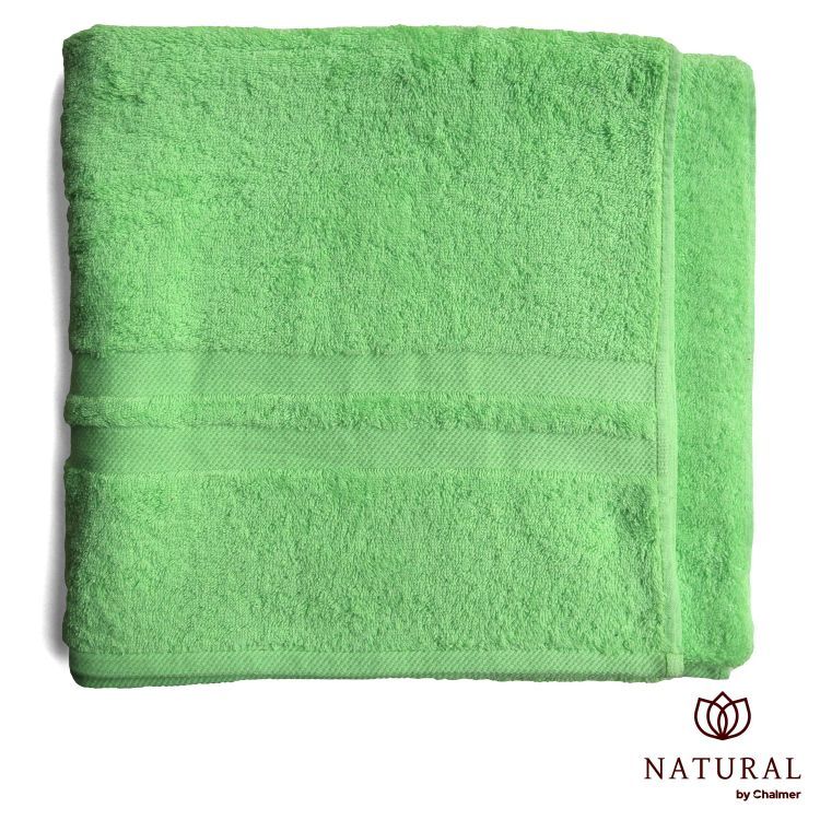 Handuk Mandi Natural by Chalmer 70x140 cm Handuk Tebal Premium - Neon Green - 2