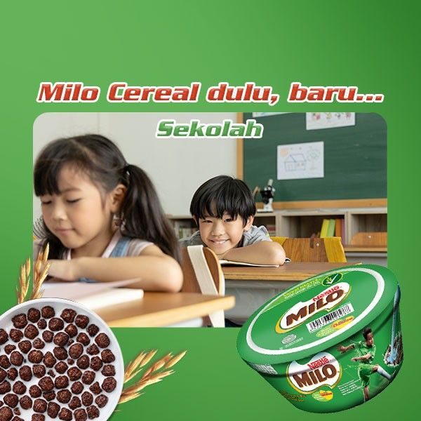 Nestle MILO Sereal Coklat Combo 32g x 10pcs - 3
