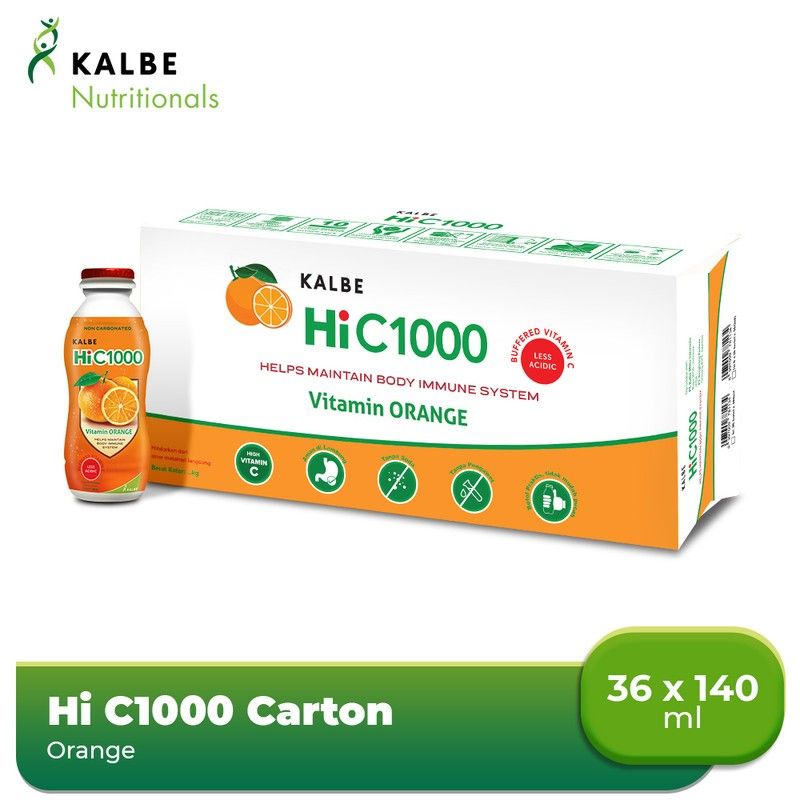 Hi C1000 Orange 140 ml Karton - 1