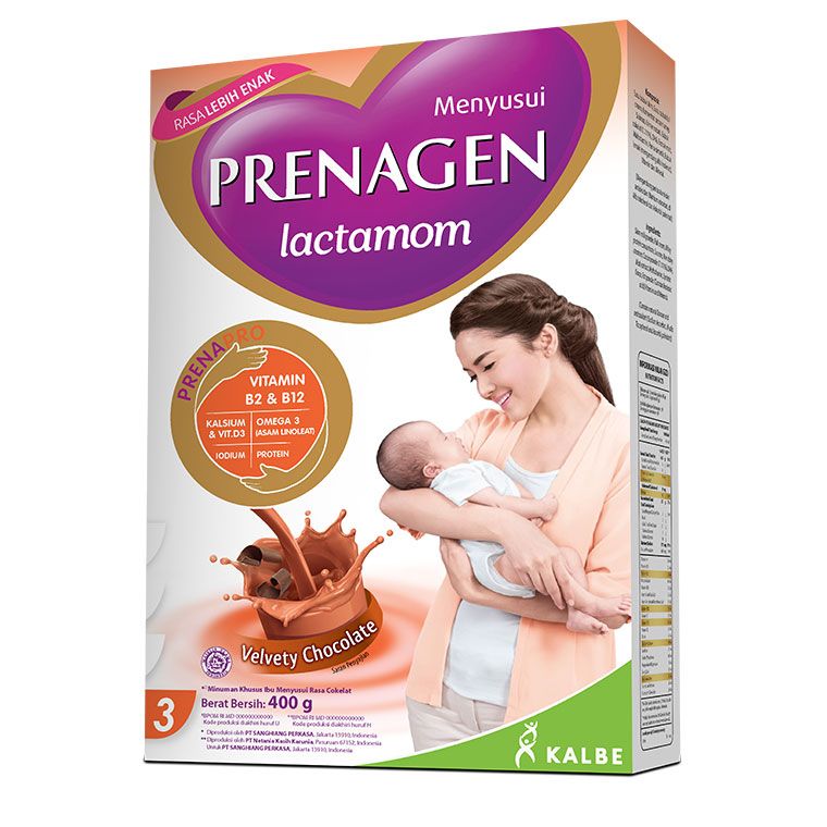 PRENAGEN lactamom Velvety Choco 400 gr + French Vanilla 400 gr - 2