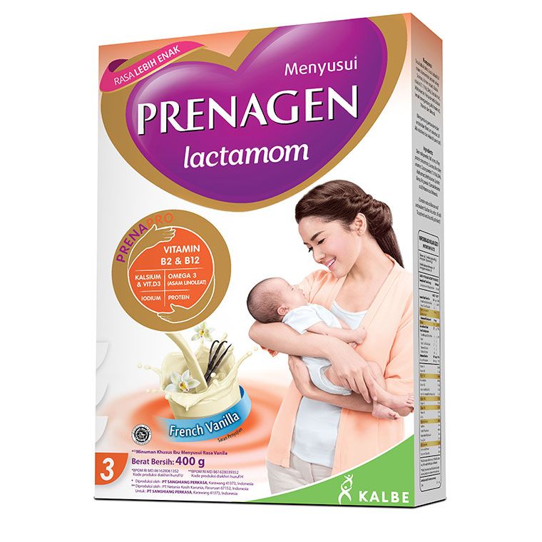 PRENAGEN lactamom Velvety Choco 400 gr + French Vanilla 400 gr - 3