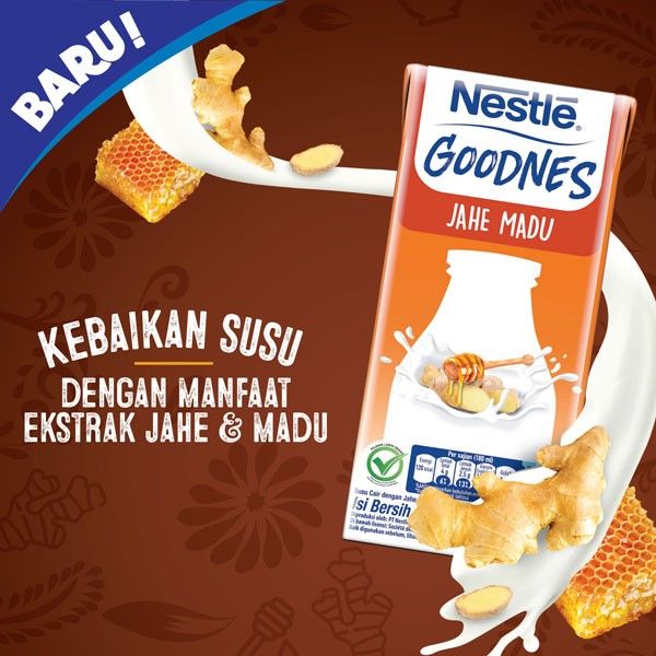 Nestle GOODNES Susu UHT Rasa Jahe Madu 180ml - 2