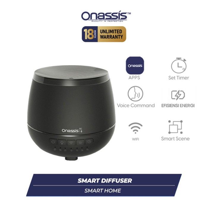 ONASSIS SMART DIFFUSER HUMIDIFIER VOICE COMMAND - 1