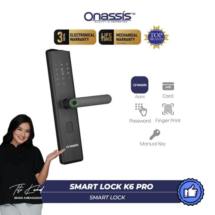 ONASSIS SMART LOCK K6 PRO WIFI - 2