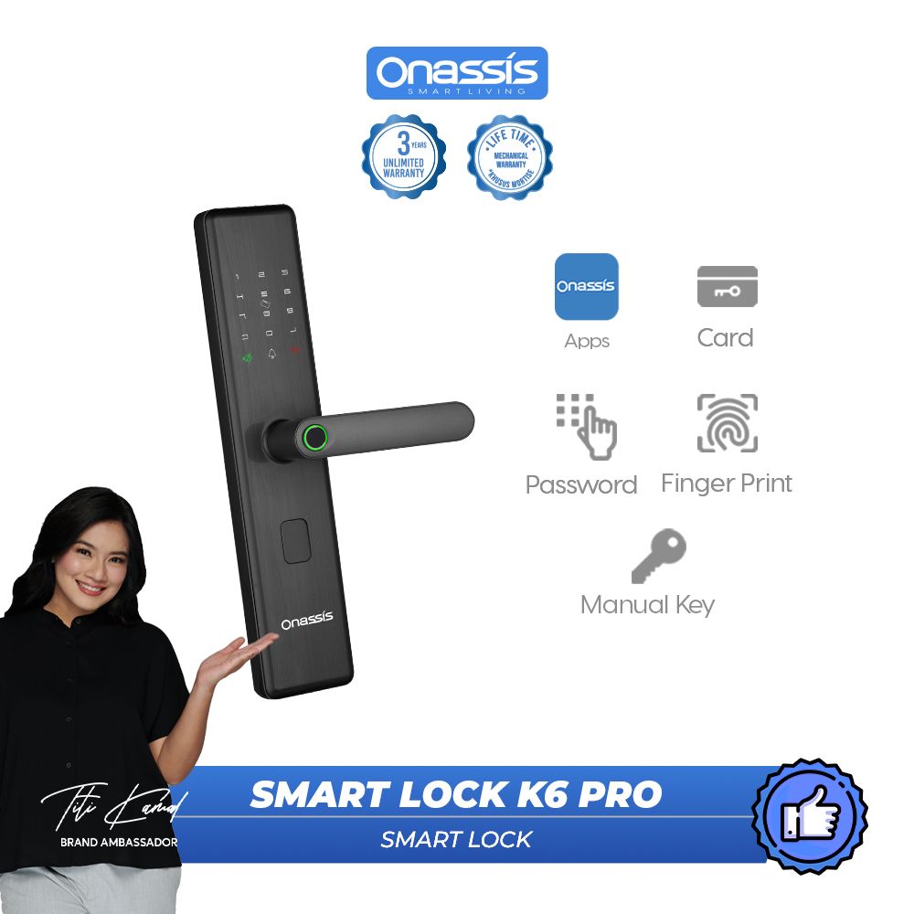 ONASSIS SMART LOCK K6 PRO WIFI - 1