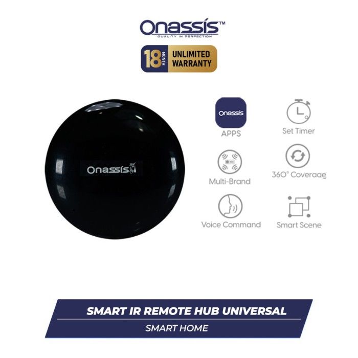 ONASSIS SMART IR REMOTE HUB UNIVERSAL VOICE COMMAND - 2