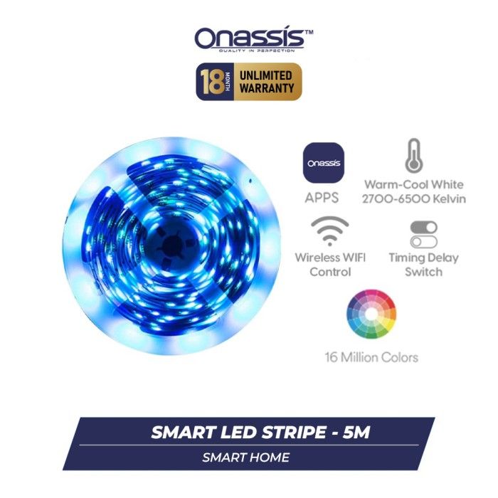 ONASSIS SMART LED STRIPE ONASSIS 5M MILLION COLORS - 2