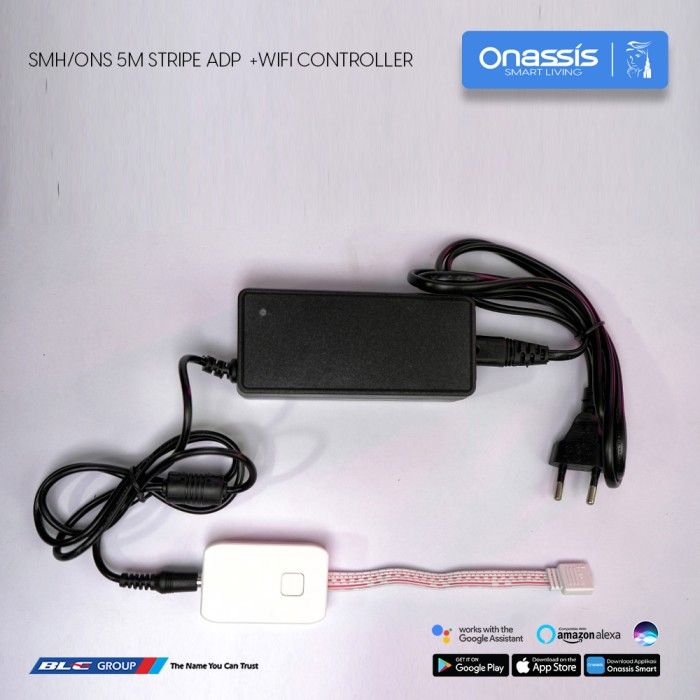 ONASSIS SMART ADAPTOR LED STRIPE 4-10M + WIFI CONTROLLER - 3